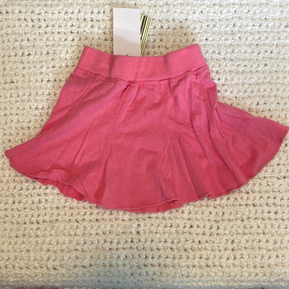 Boutique Babystyle Baby Girl Elastic Waist Pink Skirt 6-12 months NEW with tag